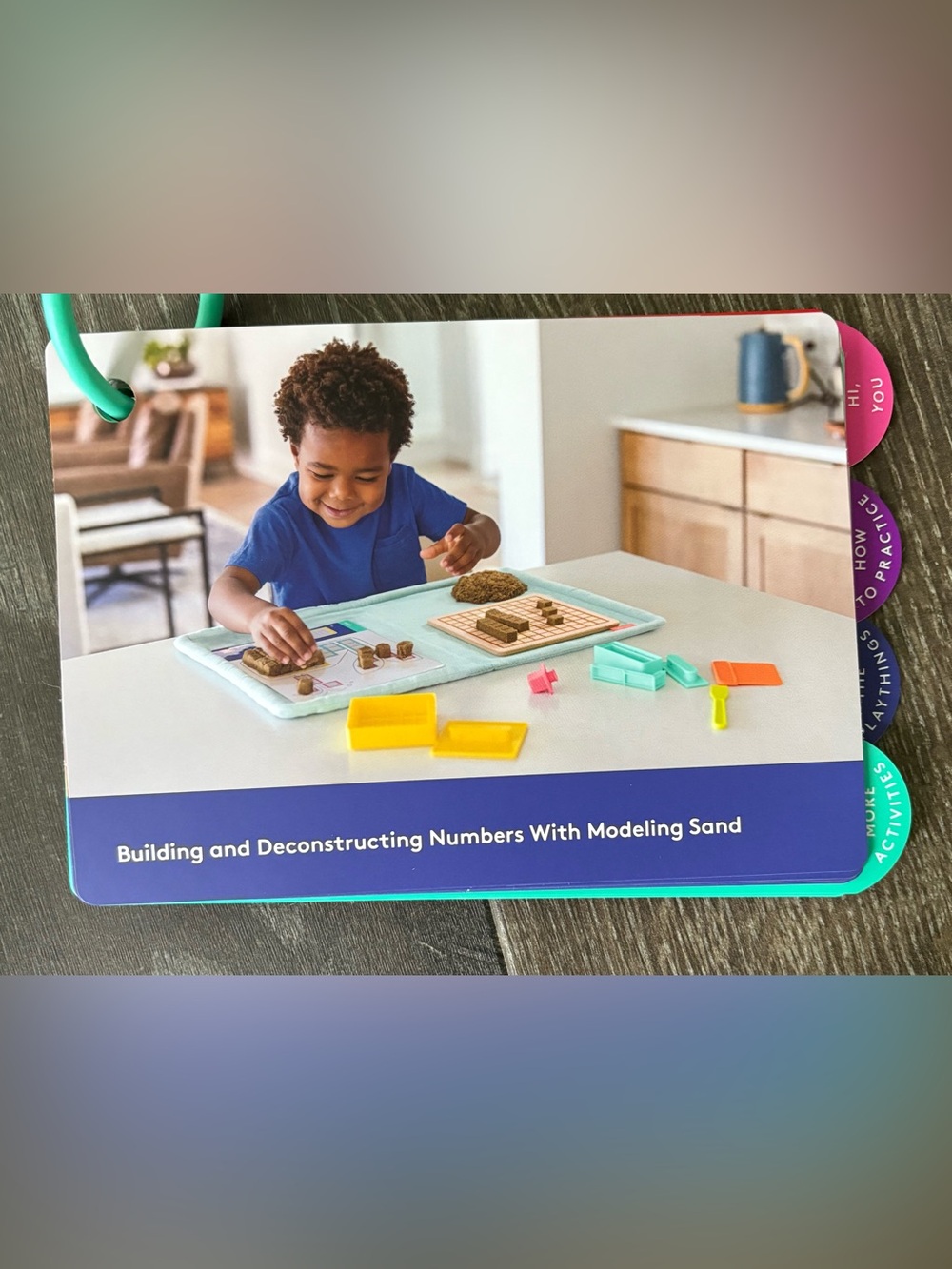 Lovevery Modeling Sand, Unit Block Builders & Activity Cards - NEW!